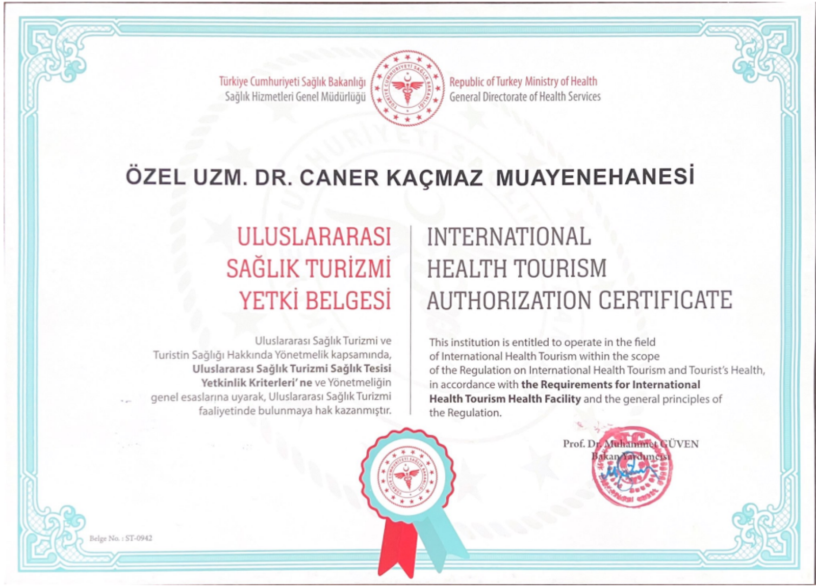 Caner Kacmaz, MD