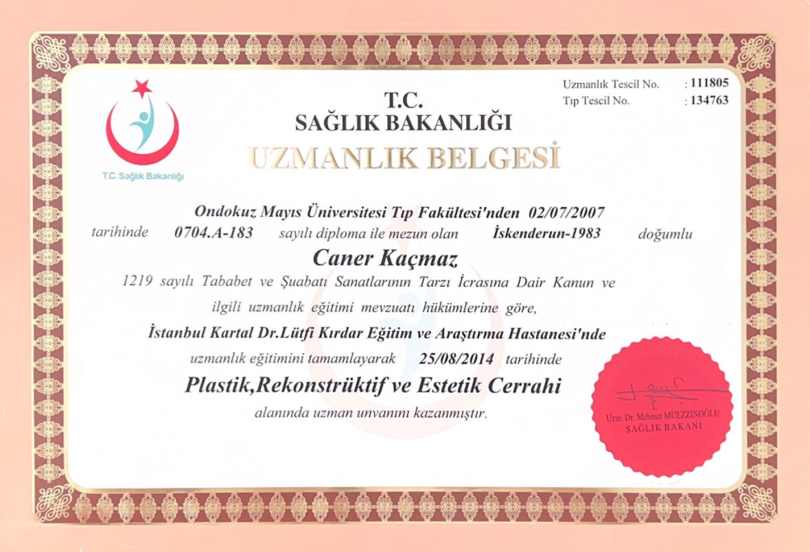 Caner Kaçmaz, MD