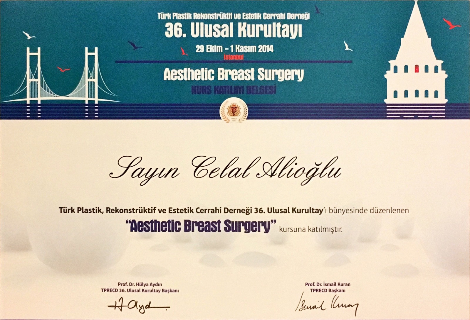 Op. Dr. Celal Alioğlu